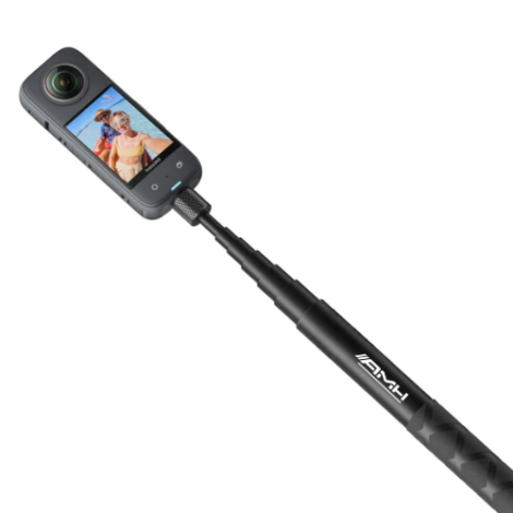 Invisible Selfie Stick 114cm for Insta 360