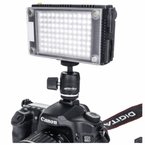 Ball Head Support with Hot Shoe