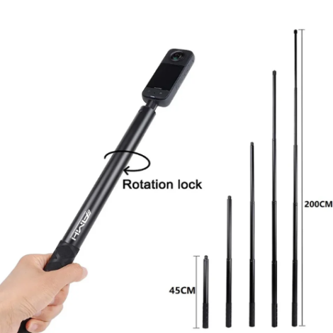 Invisible Selfie Stick 200cm for Insta 360